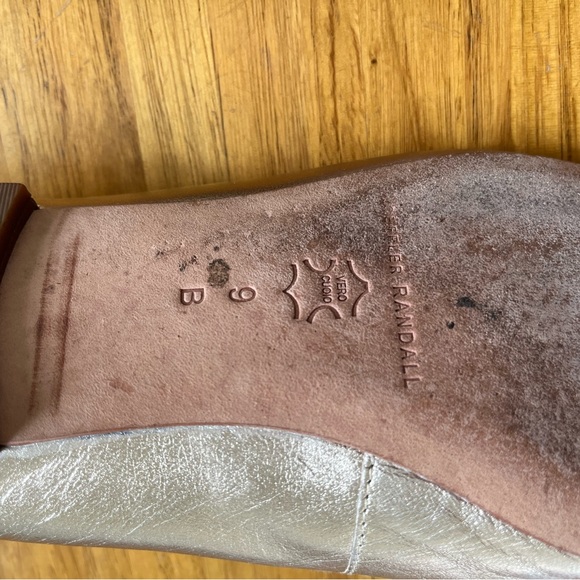 Loeffler Randall Gold Ballet Flats - Picture 3 of 6